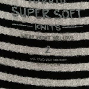 NWOT - Torrid Super Soft Striped Shirt